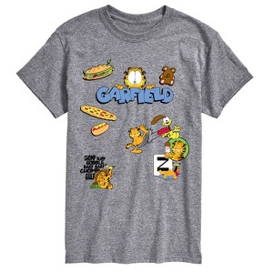 Men's - Garfield - Collage Short Sleeve Graphic T-Shirt - 1 of 4
