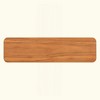 KIGFTSOD Elegant Minimalist Console Table - Curved Corners, Natural Wood Veneer, U-Base for Easy Placement, Ideal for Display & Simple Assembly - 4 of 4