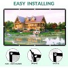 Projector Screen 120 inch, Wrinkle-Free and Foldable Projection Screen 16:9 HD 4K Portable Movies Screen for Home Theater Outdoor Indoor - 2 of 4