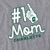 University Of North Carolina Charlotte 49Ers 1 Mom Women's Loose T-Shirt Athletic Heather - 2 of 4