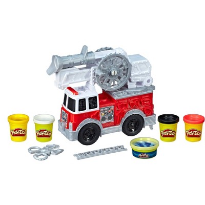 play doh fire station