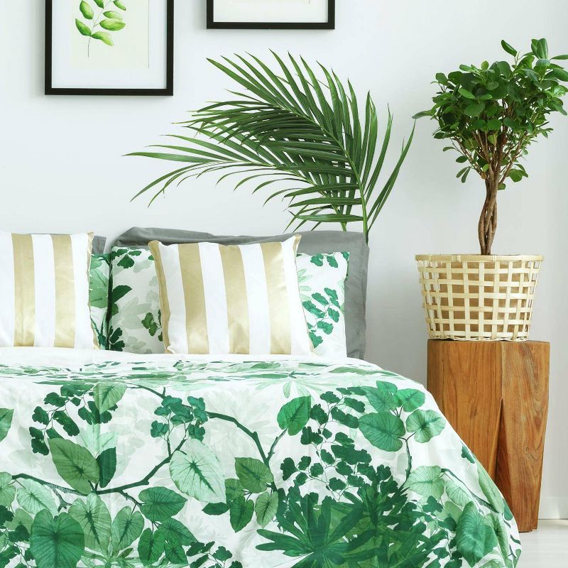 Palm Leaf Peel and Stick Giant Wall Decal Green - RoomMates, 5 of 7