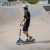 Infans Folding Kick Scooter w/ 3 Adjustable Heights 8 Inches Big Wheels Aluminum Alloy - 4 of 4