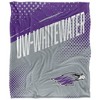 University Of Wisconsinwhitewater Fan Zone Silky Touch Super Soft Throw Blanket 50x60 - 2 of 4