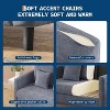 52-Inch Teddy Fabric Loveseat, Wood Frame Small Couch with No Assembly Required for Living Room, Bedroom & Apartment - 4 of 4