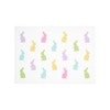 C&F Home Easter Spring Bunny Rabbit Hop Cotton Rectangle Placemats, Set of 6 - 2 of 4