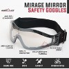 Bison Life Mirage UV Protection Outdoor Safety Goggles w/ Adjustable Strap, ANSI Z87.1, One Size - 1 Pack - 2 of 4
