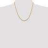 Black Bow Jewelry 2.75mm, 14k Yellow Gold Light Diamond Cut Rope Chain Necklace - 2 of 4