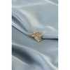 Slickblue Gold Adjustable Teardrop Ring, Hammered Metal Design, Size 6, Statement Jewelry - 3 of 3