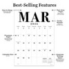 TF Publishing 13.5"x14.5" 2026 Medium Art Poster Wall Calendar - 3 of 4