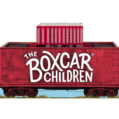 The Boxcar Children Bookshelf (Books #1-12) - (Boxcar Children Mysteries) by  Gertrude Chandler Warner (Mixed Media Product)