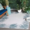 Beach House BHS262 UV & Stain Resistant Non-Shedding Power Loomed Indoor/Outdoor Rugs - Safavieh - 2 of 4