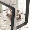 Apmir Rectangular Aluminum Alloy Framed and Tempered Glass Wall Bathroom Vanity Mirror in Matte Black/ Gold/ Silver/ Brown - 2 of 4