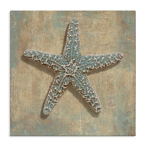 Stupell Industries Starfish Beach Objects Design, 24" x 24" - 1 of 4