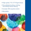 Spectra® Deluxe Bleeding Art Tissue, Scarlet, 20" x 30", 480 Sheets - 3 of 3