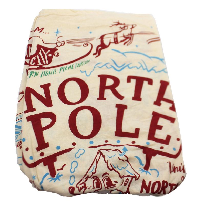 28.0 Inch North Pole Dish Towel 100% Cotton Kitchen Clean Up Kitchen Towel, 3 of 4
