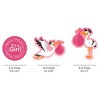 Big Dot of Happiness Girl Special Delivery - DIY Shaped Pink It's A Girl Stork Baby Shower Cut-Outs - 24 Count - 2 of 4