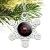 Valdosta Blazers Metal Snowflake Christmas Tree Holiday Ornament - 2 of 3