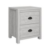 Galano Cinzia 2-Drawer Nightstand Effortless Assembly (Set of 2) - 18.1''W x 15.1''D x 22.3''H - 4 of 4