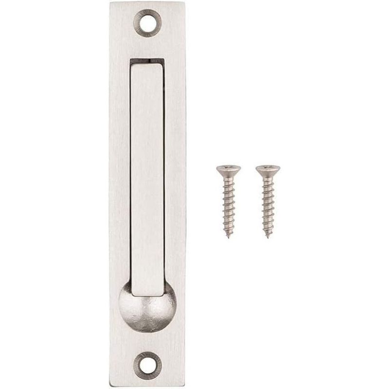 Wood Grip Edge Pull Suitable for Closet, Bathroom, Laundry, and Hallway Doors - 2 Pack - Beige, 4 of 5