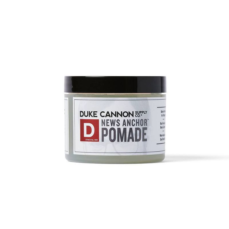 Duke Cannon News Anchor Pomade - Strong Hold, Low Shine Hair Styling Pomade for Men - 4.6 oz, 4 of 10