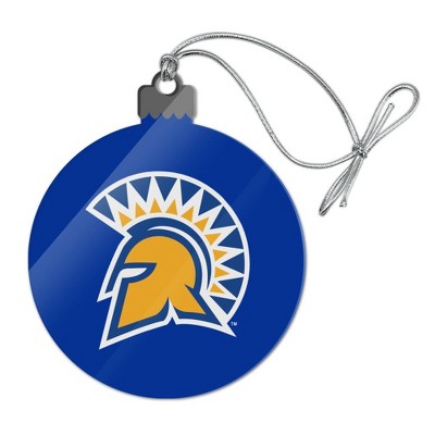 San Jose State University Primary Logo Acrylic Christmas Tree Holiday Ornament