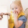 Tiny Twinkle Mess-Proof and Waterproof Baby Food Bib for Boys or Girls, Machine Washable and BPA-Free w/Adjustable Closure - 2 of 4
