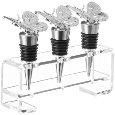 Waterdale Collection - Butterfly Wine Stopper Set