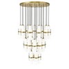 Cayden 27-Light Modern Chandelier - 36" Round, Dimmable, Damp Rated, Steel Construction - 4 of 4
