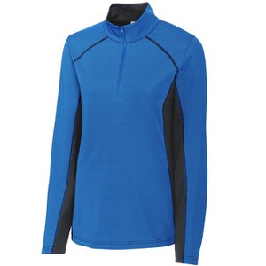 Clique Ladies' Ice Colorblock Half Zip Jacket - 1 of 2
