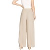 Women's Woven Wide Pants - SHE + SKY - 2 of 2