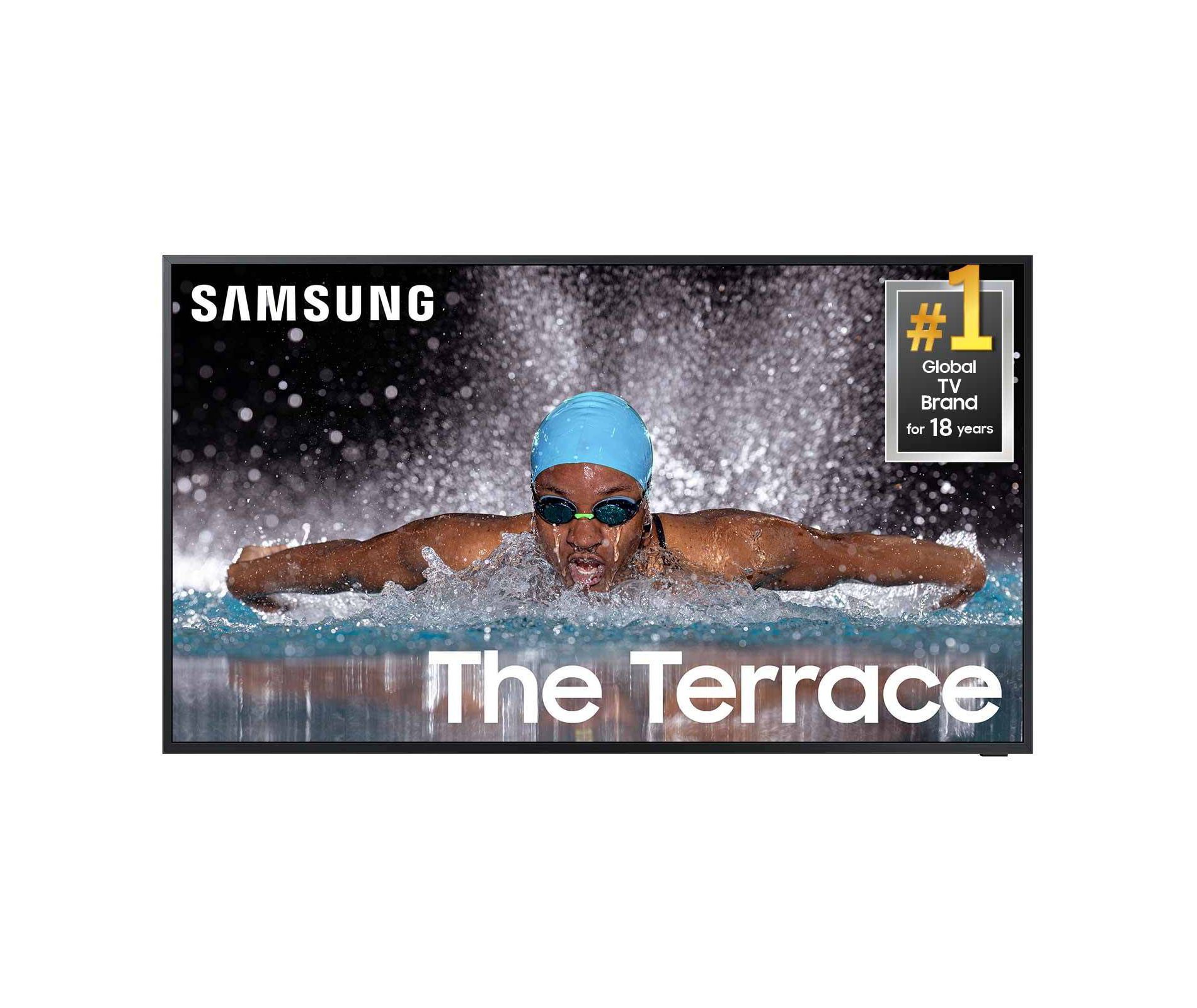 Samsung 55" Class LST7D The Terrace Partial Sun Neo 4K QLED Smart TV - Black QN55LST7D: 120Hz, Smart Platform, Voice Assistant