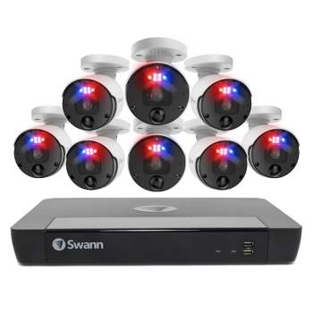 Swann NVR16-8580 4K /2TB /8x NHD-900BE Bullet 4K Pro Series Professional IP Digital still image video cameras