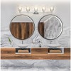 Analia 5-Light Bath Vanity Light - Modern Nautical Design with Clear Glass Shades - 2 of 4