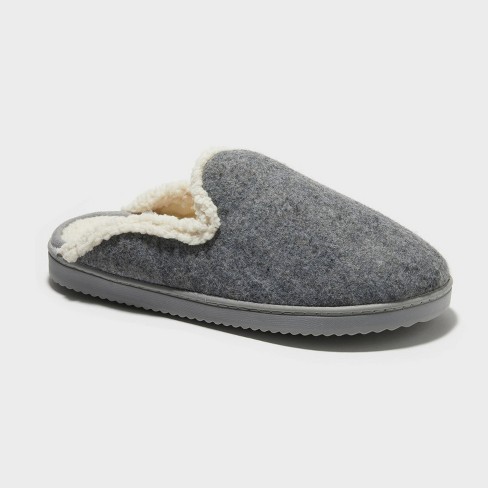 Dluxe By Dearfoams Women's Dolly Felted Bootie Slippers - Gray Xl : Target