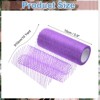 Unique Bargains Sheer Nylon Glitters Wave Mesh Decorative Ribbon Trim 6 Inch 10 Yards - 2 of 4