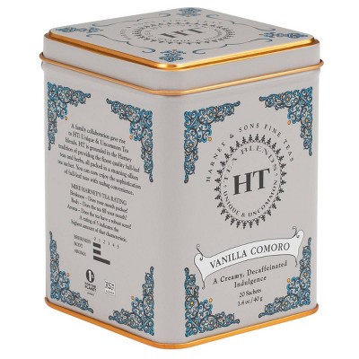 Harney & Sons Vanilla Comoro Decaffeinated Black Tea - 20ct