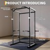 ODK Power Cage, Squat Rack for Home Gym, 1100LB Capacity Power Rack with Pull-Up Bar, Adjustable Safety Bars, Strength Training for Home Gym - 2 of 4