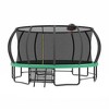 Jump Into Fun 15 FT Pumpkin Style Big Trampoline With Basketball Hoop Ladder Enclosure Net And Anti Rust Coating Easy To Install For Kids & Adults - 4 of 4