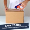 Itopfox 36 Rolls Heavy Duty Clear Packing Tape for Shipping, Packaging, Moving and Sealing, Total 2340 Yards, Strong Adhesive, Easy to Use - 3 of 4