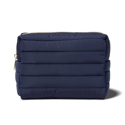 Sonia Kashuk Loaf Makeup Bag Navy Puffer