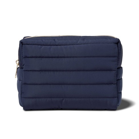 Sonia Kashuk™ Large Travel Makeup Pouch - Navy Puffer : Target