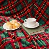 Flannel Throw Blankets, Buffalo Plaid Throw Blanket,Christmas Gift. - 2 of 4