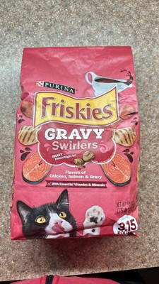 Purina Friskies Gravy Swirlers With Flavors Of Chicken Salmon