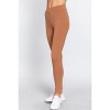 Slickblue Mid-Rise Ponte Pants, Seagull Shaped Design, Elastic Waist, Skinny Fit, Color Options, Size S-L - 4 of 4