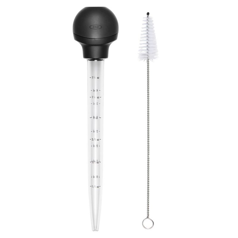 OXO Turkey Baster with Cleaning Brush, 1 of 5