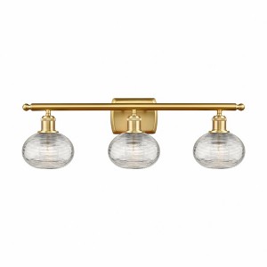 Ithaca - 3 Light Bath Vanity In Industrial Style-8 Inches Tall and 26 Inches Wide - 1 of 1