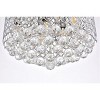 Elegant Lighting Tully 6 lights pendant in chrome - 4 of 4
