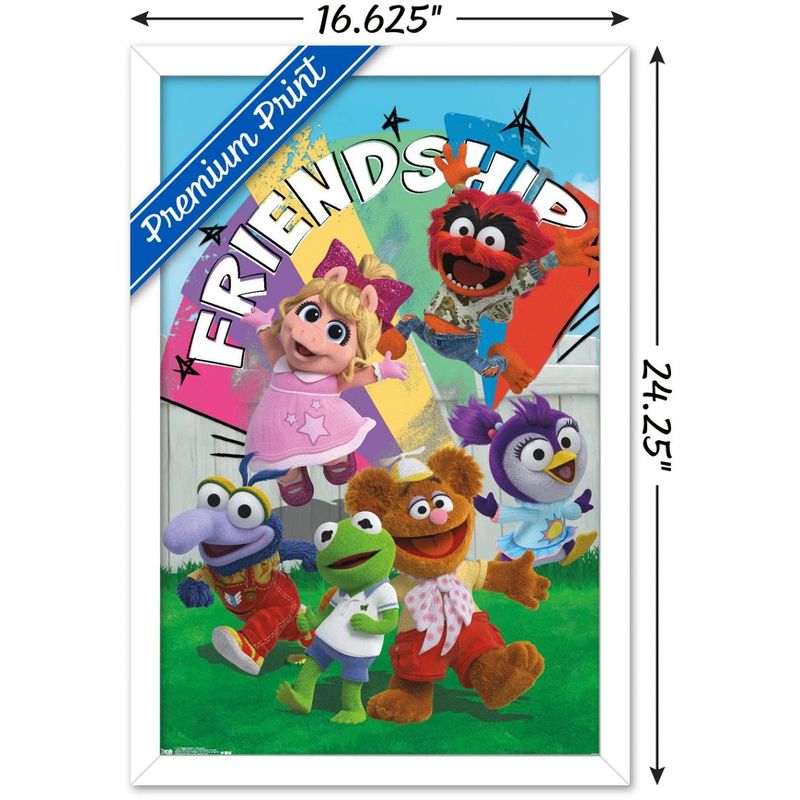Trends International Disney Muppet Babies - Friendship Framed Wall Poster Prints, 3 of 7