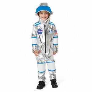 NASA Deluxe NASA Flight Suit Toddler Costume, Large (4-6) - 1 of 3